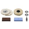 wolfcraft Set de pulido profesional 5 piezas 2179000
