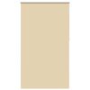 vidaXL Estor Enrollable Opaco Beige 140x230 cm Tela Ancho 136,6 cm