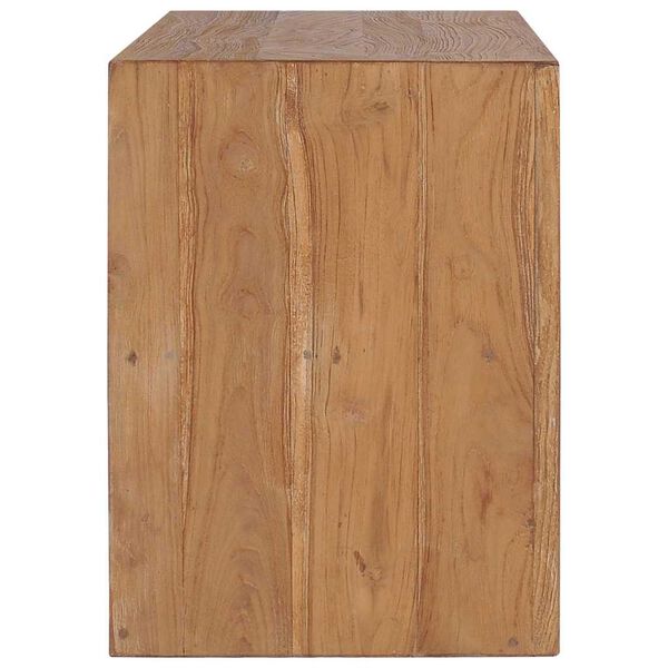 vidaXL Mueble de TV madera maciza de teca 90x30x40 cm