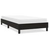 vidaXL Estructura de cama sin colchón terciopelo negro 90x220 cm