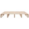 vidaXL Estructura de cama sin colch&oacute;n madera maciza de pino 180x200 cm