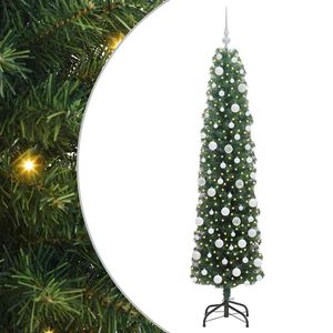 vidaXL &Aacute;rbol de Navidad artificial Verde 180 cm PVC, Acero y Pl&aacute;stico