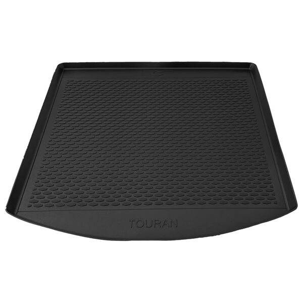 vidaXL Alfombrilla de maletero VW TOURAN 2003-2015 5 personas goma