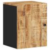 vidaXL Armario de ba&ntilde;o de pared madera maciza de mango 38x33x48 cm
