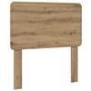 vidaXL Cabecero Roble artisan Madera de ingenier&iacute;a