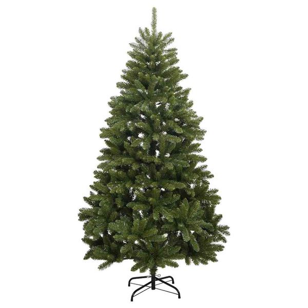 vidaXL &Aacute;rbol de Navidad artificial Verde 270 cm PVC y Metal
