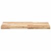 vidaXL Encimera tocador ba&ntilde;o madera maciza acacia sin tratar 80x40x4cm