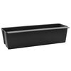 vidaXL Cajas de flores para palets Euro 12 uds. Negro Polipropileno