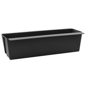 vidaXL Cajas de flores para palets Euro 12 uds. Negro Polipropileno