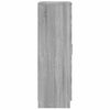 vidaXL Mueble zapatero madera contrachapada gris Sonoma 55x35x108 cm