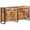 vidaXL Aparador de madera maciza de acacia acabado miel 172x35x80 cm