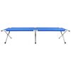 vidaXL Cama de camping azul XXL 210x80x48 cm