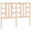 vidaXL Cabecero de cama madera maciza de pino 141x4x100 cm