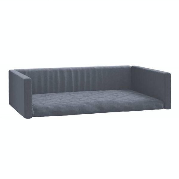 vidaXL Cama de maletero de coche para perros aspecto de lino 90x60 cm