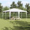 vidaXL Carpa de Fiesta 400 x 400 x 266 cm Polietileno y Acero