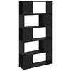 vidaXL Conjunto de mueble de TV 80 x 24 x 156 cm Negro