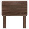 vidaXL Cabecero Roble Marr&oacute;n 75 cm Madera contrachapada