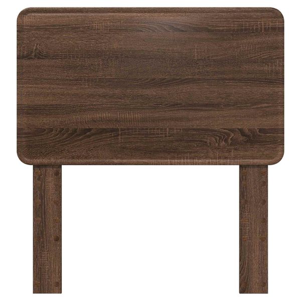 vidaXL Cabecero Roble Marr&oacute;n 75 cm Madera contrachapada