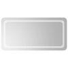 vidaXL Espejo de ba&ntilde;o LED Transparente 100 x 50 cm vidrio templado