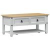 vidaXL Mesa de Caf&eacute; 100 x 48 x 45 cm Madera de Pino Maciza