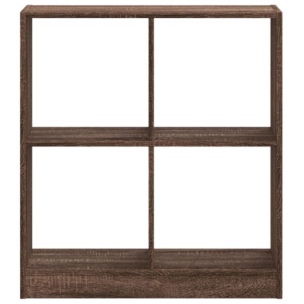 vidaXL Estanter&iacute;a de madera de ingenier&iacute;a marr&oacute;n roble 68,5x32x75 cm