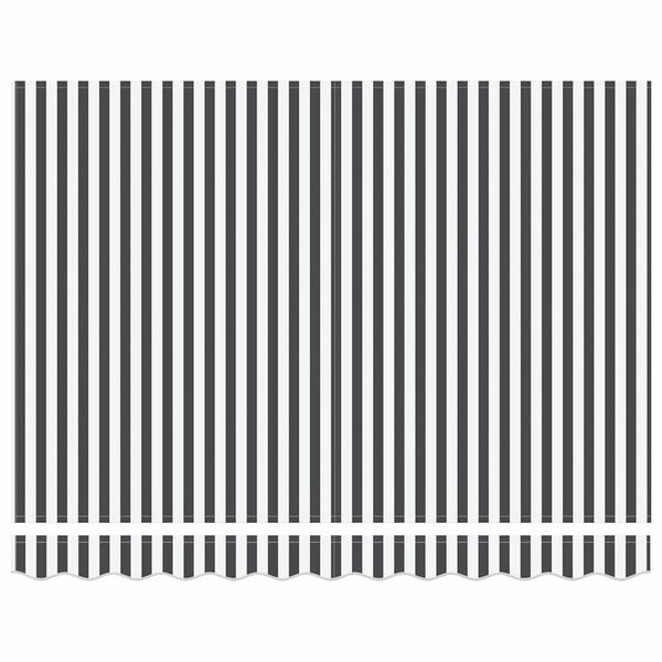 vidaXL Toldo Retr&aacute;ctil Antracita y 300 x 250 cm Poli&eacute;ster y metal