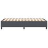 vidaXL Cama de plataforma Gris oscuro 90 x 200 cm Tela de Pana