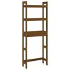 vidaXL Estante de ba&ntilde;o madera maciza de pino marr&oacute;n miel 63x26x171 cm