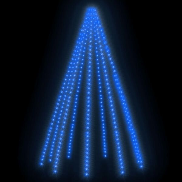vidaXL Red de luces de &aacute;rbol de Navidad 400 LEDs azul 400 cm