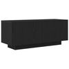 vidaXL Conjunto de mueble de TV 3 pcs Negro 300 x 35 x 40 cm