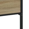 vidaXL Estructura de cama sin colch&oacute;n madera roble Sonoma 120x190 cm