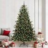 vidaXL &Aacute;rbol de Navidad artificial Verde 240 cm PVC, Metal y Pl&aacute;stico