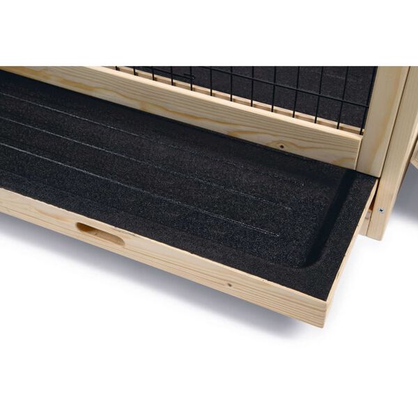 Beeztees Jaula de conejos para interior Jez madera 116x54x55,5 cm