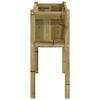 vidaXL Jardineras con patas 2 uds madera de pino impregnada