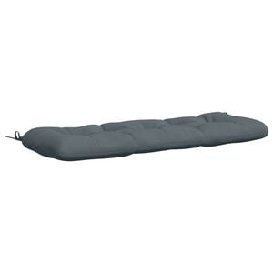 vidaXL Coj&iacute;n de banco VIANEN 100% Poli&eacute;ster Azul 100 x 40 x 12 cm