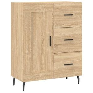 vidaXL Aparador de madera de ingenier&iacute;a roble Sonoma 69,5x34x90 cm