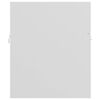 vidaXL Armario para lavabo madera contrachapada blanco 80x38,5x46 cm