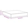 vidaXL Estante flotante pared 2 uds blanco y roble MDF 90x23,5x3,8 cm
