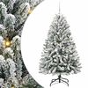 vidaXL &Aacute;rbol de Navidad artificial 150 cm 150 LED Blanco C&aacute;lido