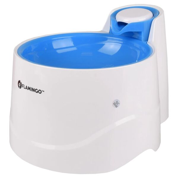 FLAMINGO Bebedero fuente autom&aacute;tica Bellagio 2 L azul