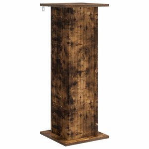 vidaXL Soporte de plantas Roble Ahumado 30,5 x 30 x 80,5 cm
