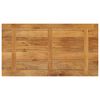 vidaXL Tablero de mesa rectangular madera maciza mango 120x60x2,5 cm