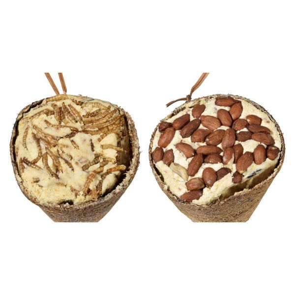 dobar Campanas con comida para p&aacute;jaros 8 piezas