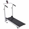 vidaXL Mini cinta andadora plegable negra 93x36 cm