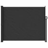 vidaXL Toldo lateral retráctil negro 160x600 cm