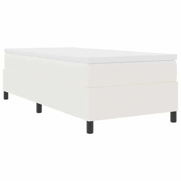 vidaXL Cama tipo Box Spring Crema y 80 x 200 cm Tela de Pana