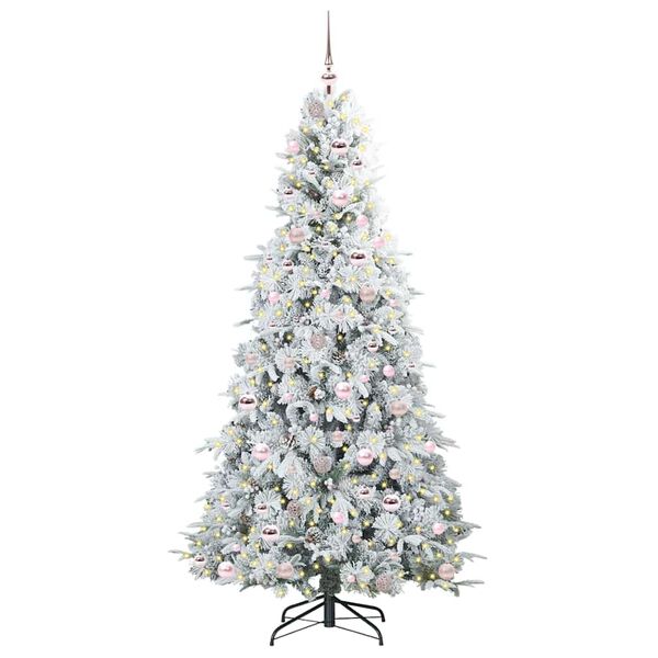 vidaXL &Aacute;rbol de Navidad artificial con ramas articuladas 210 cm