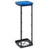 vidaXL Soportes para bolsas de basura 2 uds PP negro y azul 120 L