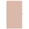 vidaXL Armario de almacenamiento Rosa 80 x 40 x 70 cm Acero