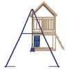 vidaXL Parque infantil de exterior madera maciza de pino